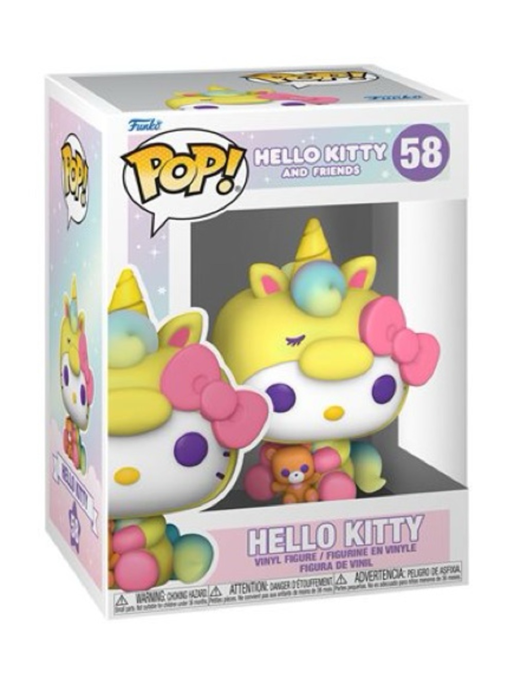 Funko POP! Hello Kitty Unicorn Vinyl Figure - Yellow